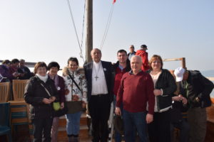 Na lodi na Galilejském jezeře